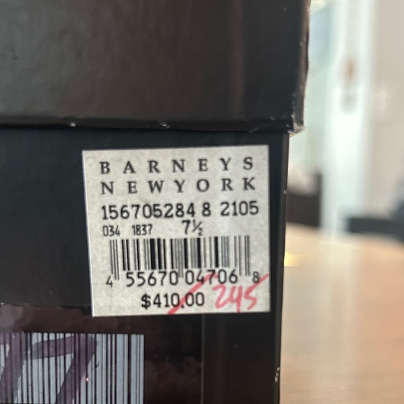 Giuseppe Zanotti Design DONNA 90 SCARPA KULATTA  T. MORO Black Perforated Heels - Picture 8 of 9